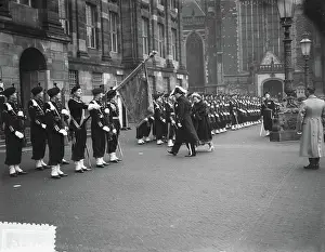Anefo photo collection. New Year's reception Royal couple in Amsterdam