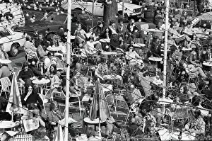 Weather Prints: Anefo photo collection. Nice weather in Amsterdam; Pressed the LeidsleplePinterras
