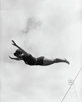 Athletics Prints: Anefo photo collection. Olympic day. Athletics. June 24, 1956