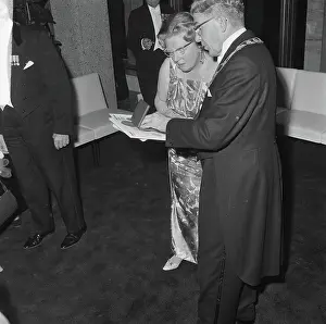 Rotterdam Prints: Anefo photo collection. Opening Concertgebouw De Doelen in Rotterdam