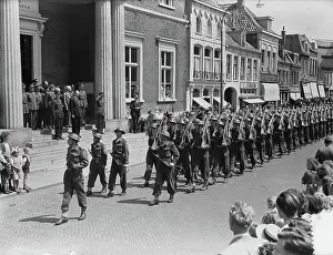 Anefo photo collection. Parade in Harderwijk. July 13, 1951. Harderwijk