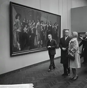 Greece Prints: Anefo photo collection. Prime Minister of Greece, visited Rijksmuseum. March 1, 1963
