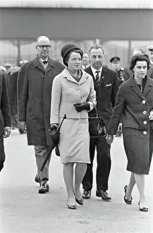 Princess Prints: Anefo photo collection. Princess Irene left for Paris from Schiphol