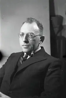 February Prints: Anefo photo collection. PvdA main board. J. Willems. February 19, 1946