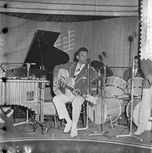 Anefo photo collection. Quartet from Wood in "De Blue Noot" in Amsterdam. October 6, 1958. Amsterdam, Noord-Holland