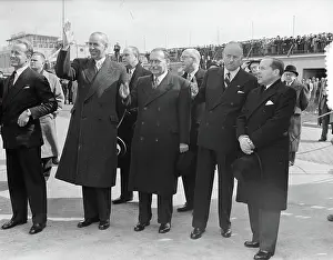 March Prints: Anefo photo collection. Queen Juliana Prince Bernhard visit America