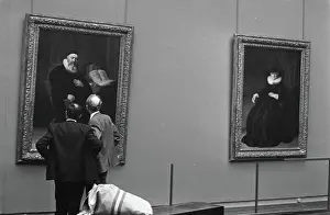 Amsterdam Prints: Anefo photo collection. Rembrandt exhibition in Rijksmuseum Amsterdam: last work