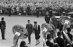 Rotterdam Prints: Anefo photo collection. Royal couple of Thailand visits Rotterdam