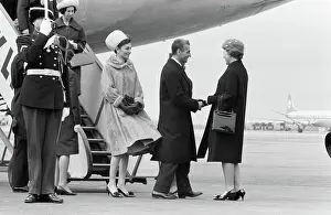 Persia Prints: Anefo photo collection. Sjah van Persia and wife. May 1, 1962