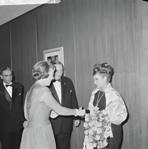 Beatrix Prints: Anefo photo collection. Soiree de Bonne Volonte 1963 in Hilton Hotel in Amsterdam
