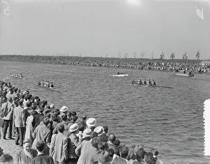 Anefo Prints: Anefo photo collection. Varsity Jutphaas I Steerml. Four Triton, Argo, Laga. May 3, 1953