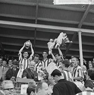 Collection Prints: Anefo photo collection. Willem II cup winner by striking ADO 3-0
