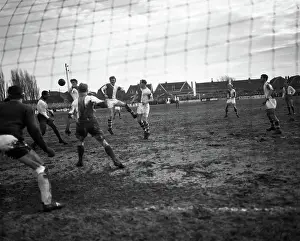 February Prints: Anefo photo collection. ZFC against Elinkwijk 1-2