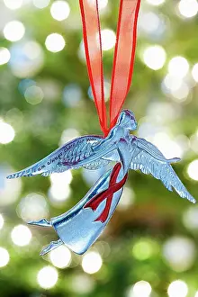 Angel Prints: Angel Christmas decoration, close-up