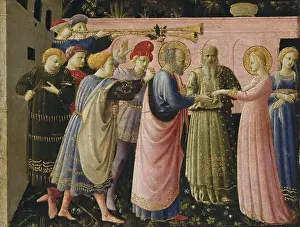 Florence Prints: ANGELICO, Fra (1387-1455). The Annunciation