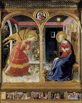 Florence Prints: ANGELICO, Fra (1387-1455). The Annunciation