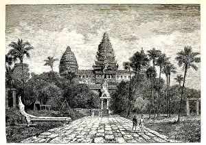 Culture Prints: Angkor Wat was built for King Suryavarman II (ruled 1113-50)