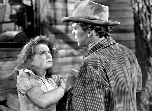 1941 Prints: Anne Baxter, Dana Andrews, on-set of the Film