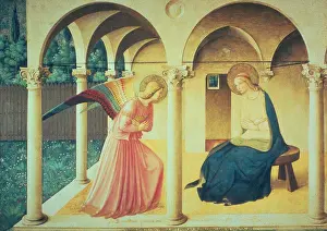 Florence Prints: The Annunciation 1438-1445 Fra Angelico (ca)