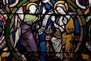 Chic Prints: Annunciation, St. Saint, Saint