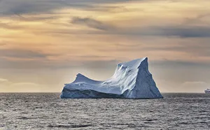 White Color Prints: Antarctic Iceberg