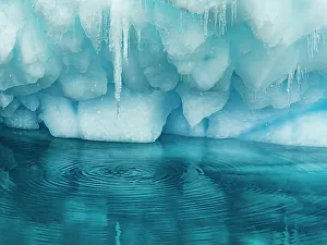 White Color Prints: Antarctica Climate Change Drake Passage Global Warming