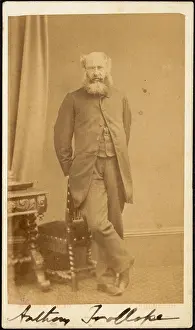 Anthony Trollope, Authors, Trollope, Anthony, 1815-1882, Carte de Visite Collection