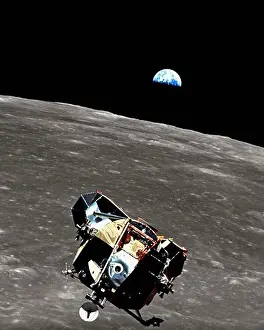 Natural Science Prints: Apollo 11 - Past, Present and Humanity's Future in One Glimpse