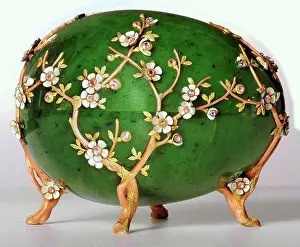 Jewellery Prints: The Apple Blossom Egg by Pershin