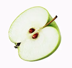 Culinary Prints: Apple, Malus domestica Granny Smith