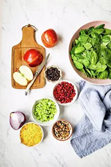 Salad Prints: Apple Salad Ingredients