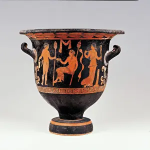 Conservation Prints: Apulian red-figured bell-shaped krater