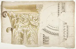 Anonymous Prints: Arch of Septimius Severus, pilaster capital