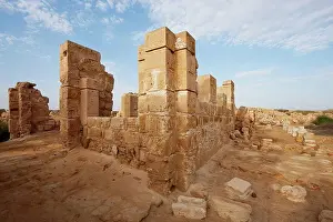 Unesco Prints: Archaeological Remains Of The Christian Holy City Built Over The Tomb Of The Martyr Menas Of Alexandria