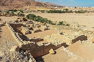 Arabic Prints: Archaeological site, Ancient City of Qalhat, Oman, Asia