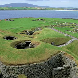 Civilization Prints: Archaeological site, Jarlshof, Shetland