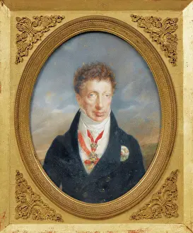 Watercolour Prints: Archduke Charles of Austria (1771-1847)