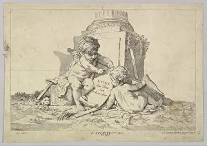 Johann Prints: Architecture 18th century Johann Georg Hertel German. Architecture 394310