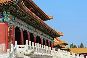 Beijing Prints: Architecture of the Forbidden City, Beijing, China