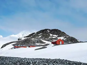 Antarctic Prints: The Argentine Research Station Camara on Half Moon Island