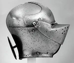 Variety Prints: Armet ca. 1450-60; rondel, stem