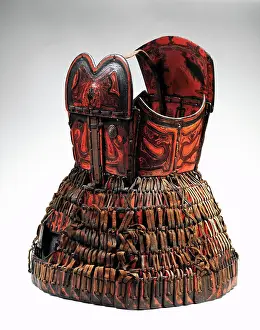 Leather Prints: Armor for the Torso and Hips 12th-13th century Dali Kingdom (present-day Yunnan)