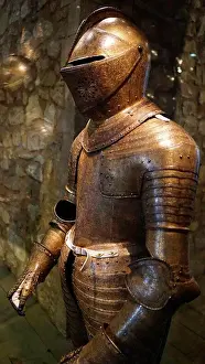 Monarch Prints: Armour of King Charles I of England (1600-1649) monarch of the three kingdoms of England