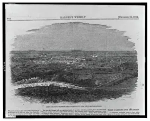 Unit Prints: Army of the Cumberland - Nashville and its fortifications