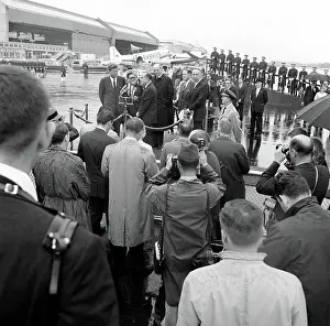 Gather Prints: Arrival ceremony for Roberto F