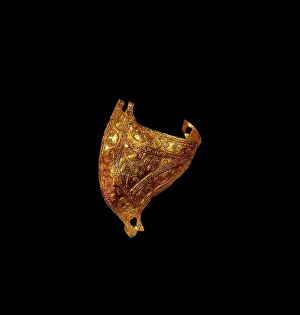 England Prints: Artefact from the Staffordshire Hoard of Anglo-Saxon gold and silver metalwork