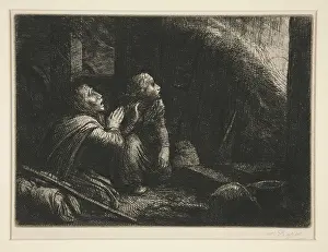 Works Prints: Artist: Alphonse Legros, French