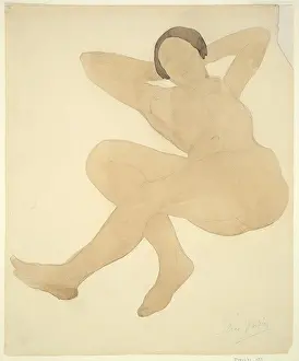 Nude Prints: Artist, formerly attributed to: Auguste Rodin