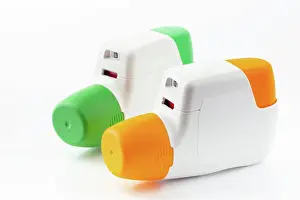 Objekt Prints: asthma, inhalationsgerät, asthmaspray