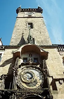 Union Prints: Astronomical clock, also known as Prague Orloj
